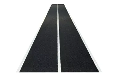 Gym Turf with Track Lines